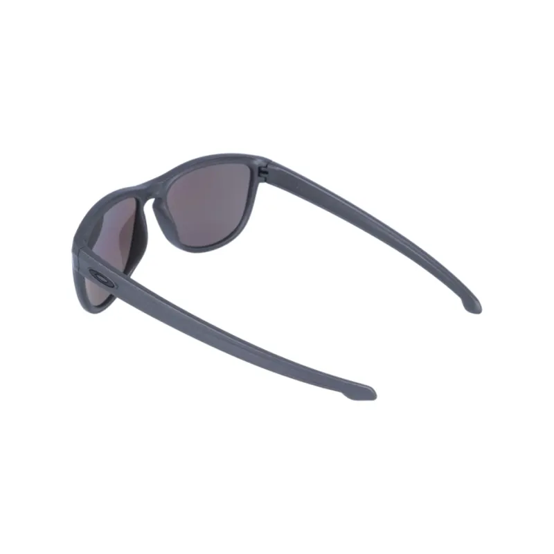 Oakley Steel Irregular Shape Sunglasses Unisex Black-4