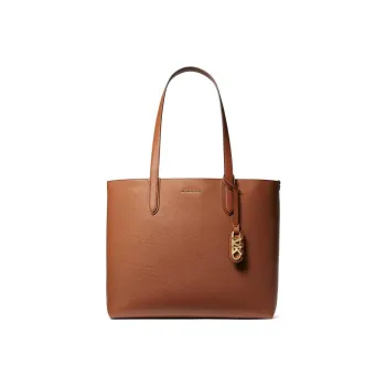 MICHAEL KORS Eliza Series Calfskin Tote Bag Shopping Bag Handbag Shoulder Bag Women's Brown