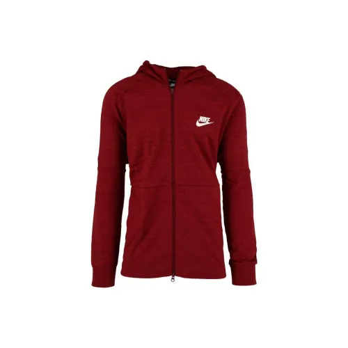 Nike Jackets Men Burgundy