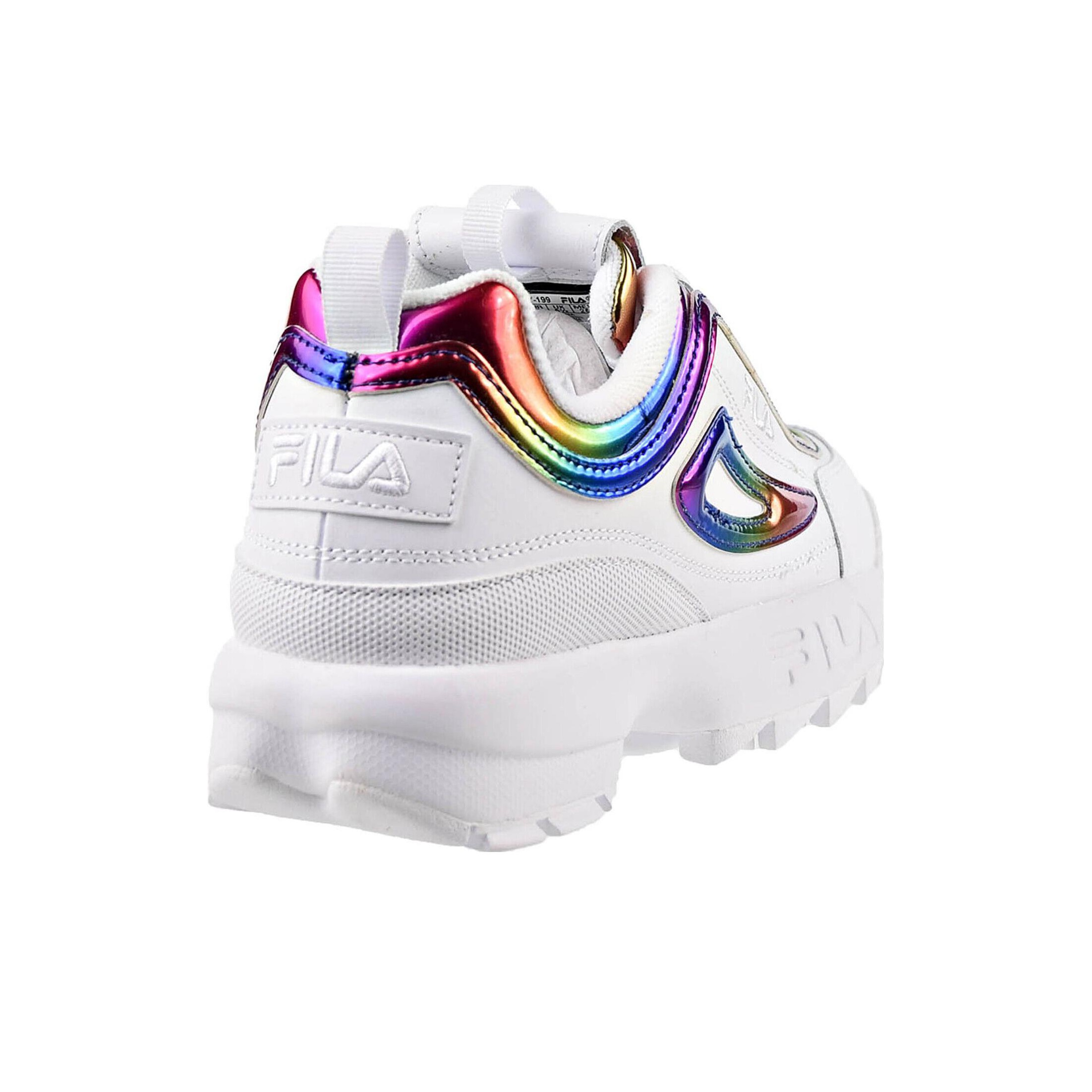 FILA Disruptor Iridescent Wedge excellent Platform Trainers
