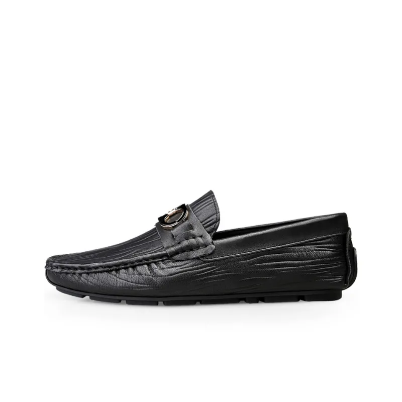 DCK Men's Casual Shoes Men Low Top Black/Brown-0