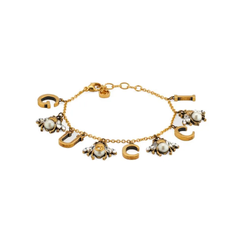 GUCCI Metal Bracelets Women's Gold-0