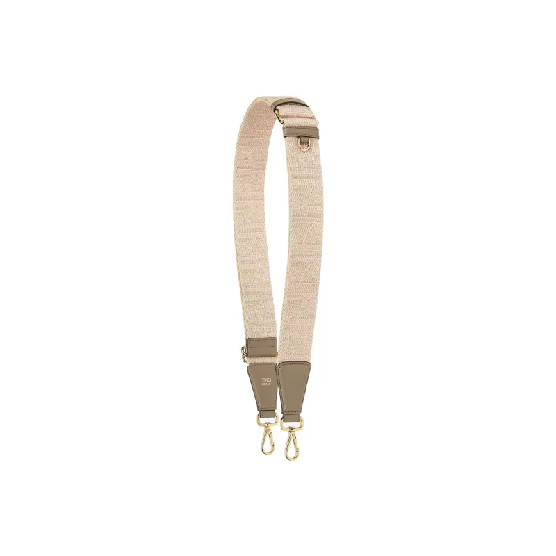 FENDI Polyester Bag Strap Women's Beige-0