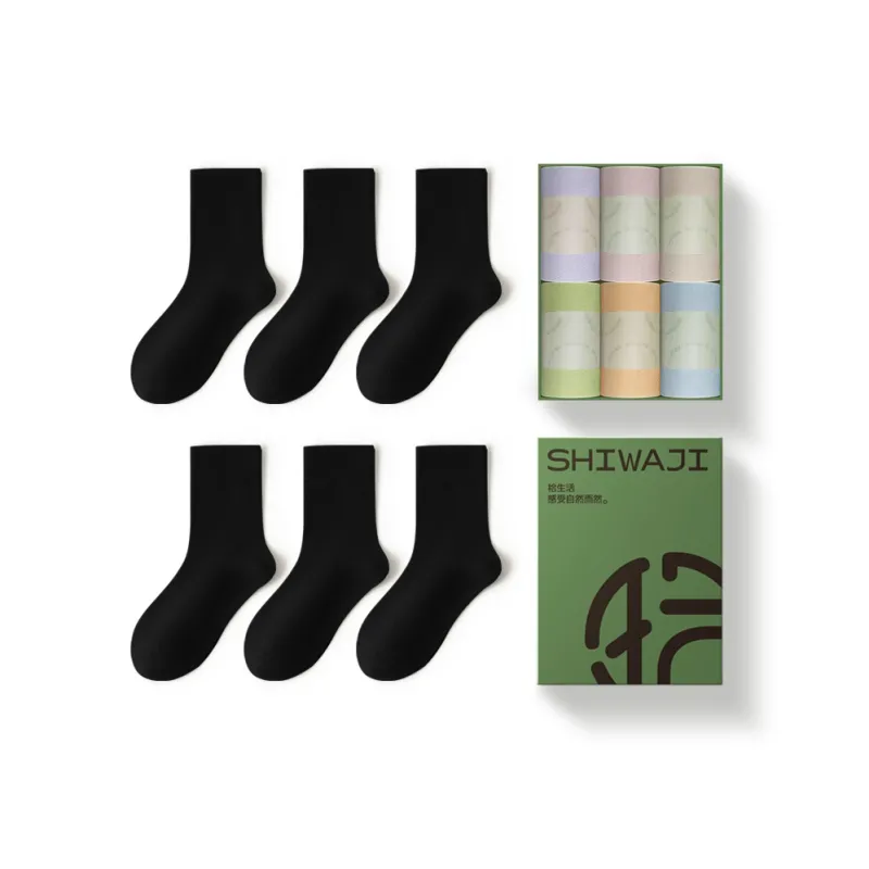 SHIWAJI Women's Mid Calf Socks-2