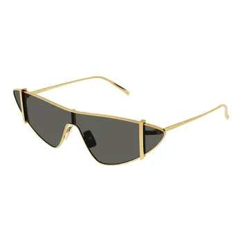 SAINT LAURENT Metallic Cat-eye Frame Sunglasses