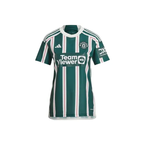 Adidas MANCHESTER UNITED THEATRE OF DREAMS Soccer Jerseys Women's Green