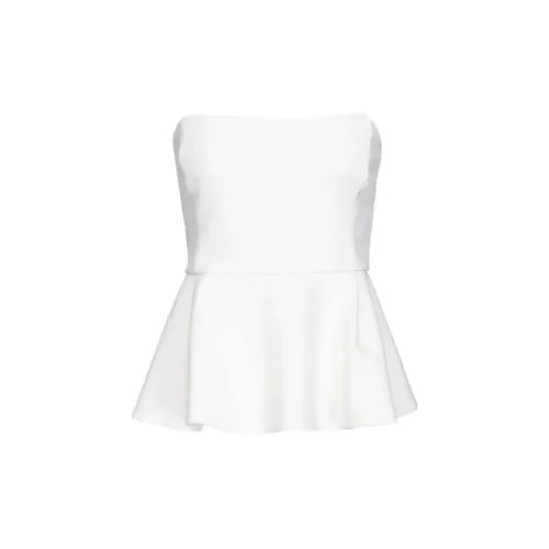 PINKO Strapless Tops Women's White