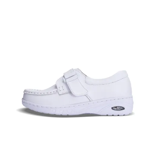 Cherry blossoms Loafers Women's Low-Top White