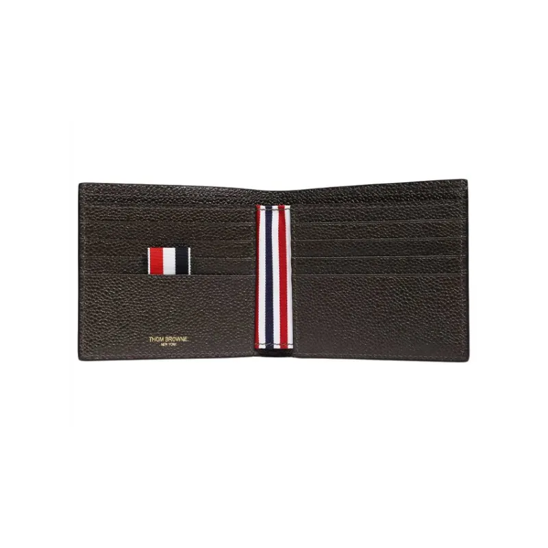 THOM BROWNE Pebble Textured Bifold Wallet-3