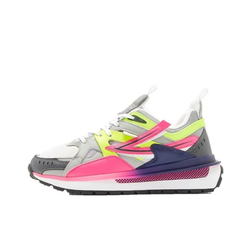 FILA Sandenal Anti Slip Wear Resistant Low Top Casual Shoes Women's Pink-0