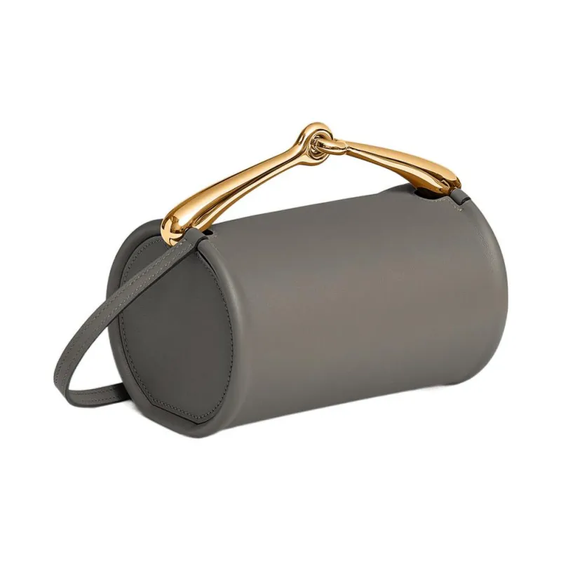 HERMES Maximors Swift Calfskin Shoulder Bag Crossbody Bag Women's 0L Grismeyer Cumulus Gray-3