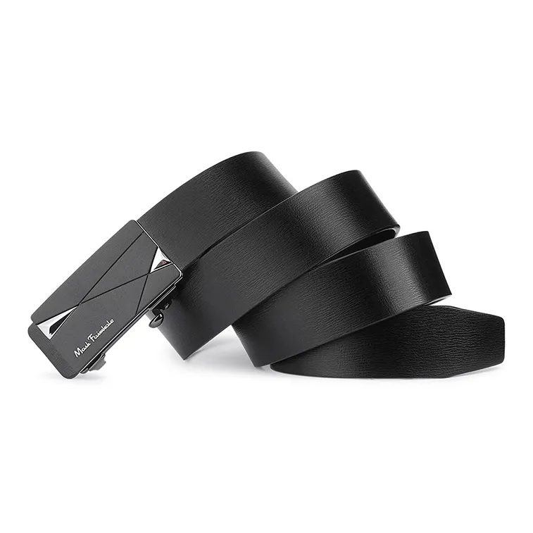 FAIRWHALE Cow Leather Belts Men's Width 3.4CM-1