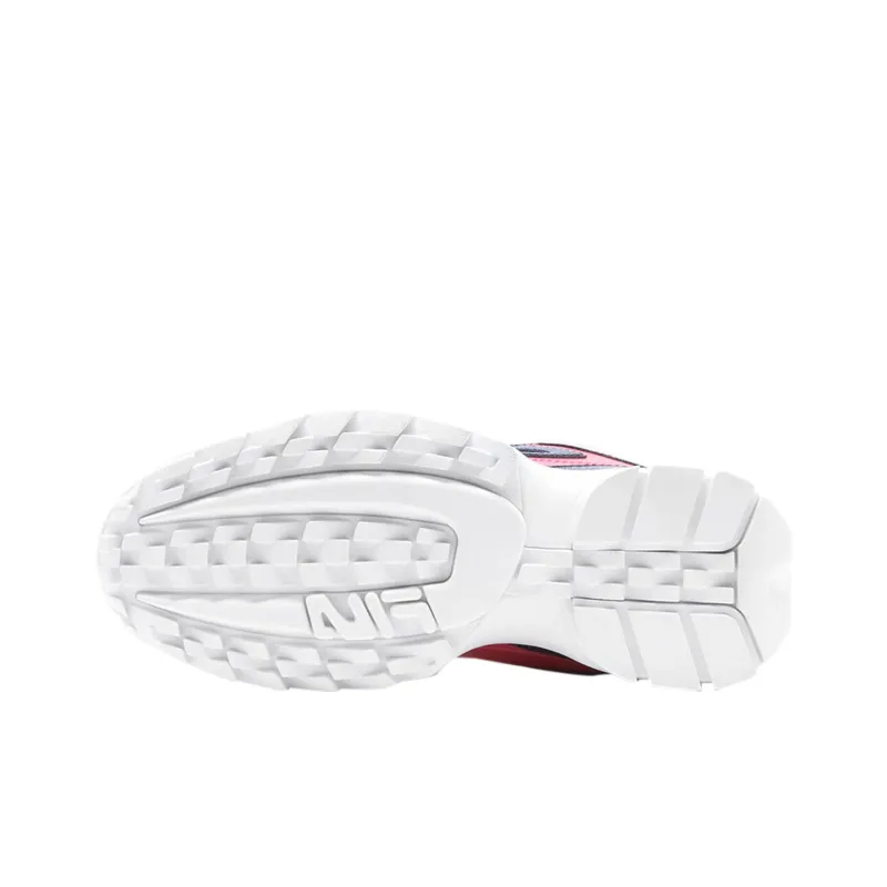 FILA Disruptor Series Anti Slip Wear Resistant Low Top Casual Shoes Women's Pink-4