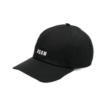 MSGM Logo Embroidered Baseball Cap