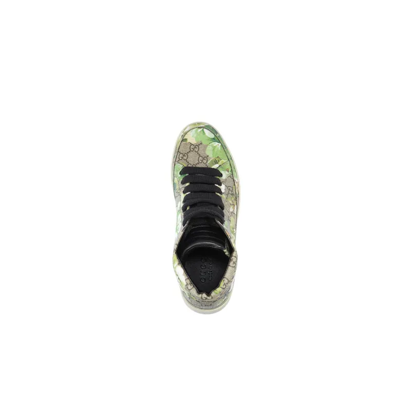 GUCCI High-Top Skateboard Shoes Men's Green-2
