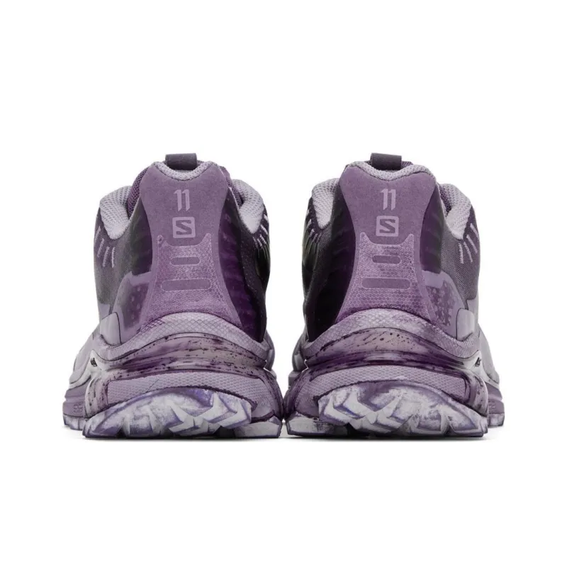 11 BY BORIS BIDJAN SABERI x SALOMON Bamba 5 Slip-Resistant Low-Top Outdoor Shoes Men's Purple-3