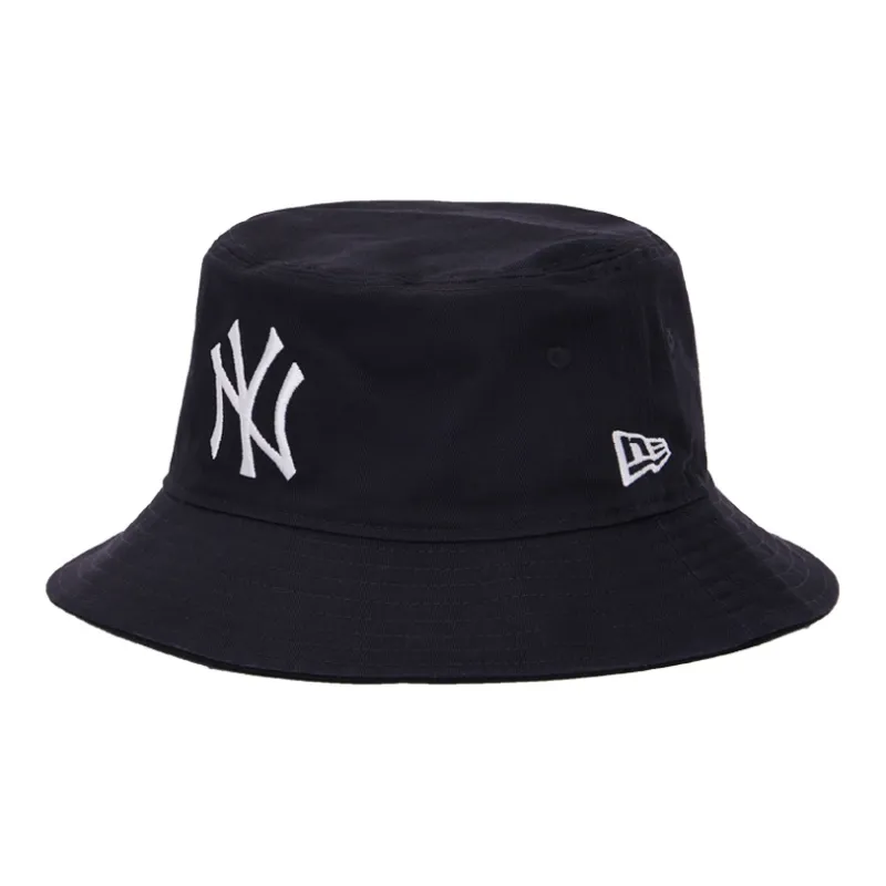 New Era Cotton Bucket Hats Unisex White-1