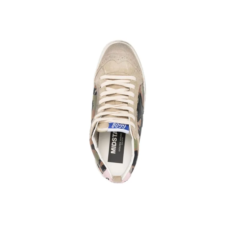 Golden Goose Logo patch Lace up Sneakers Women's-4