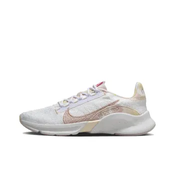 Nike SuperRep Go 3 Next Nature Flyknit Premium 'White Red Stardust' Women's