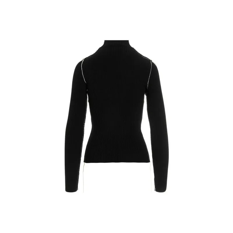 OFF WHITE FW22 Sweater Women's Black-1