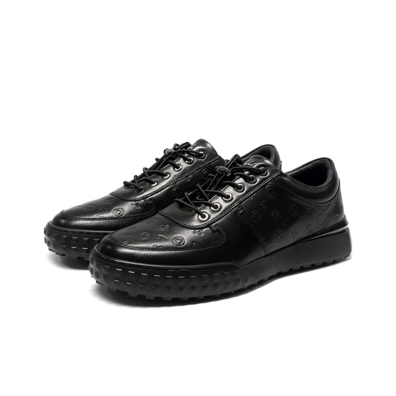 Satchi Stylish Skateboarding Shoes Men's Black-2