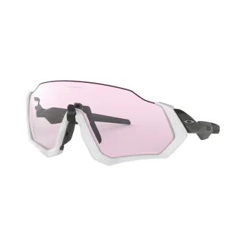 Oakley Plastic Carbon Fiber Irregular Shape Sunglasses Unisex Black