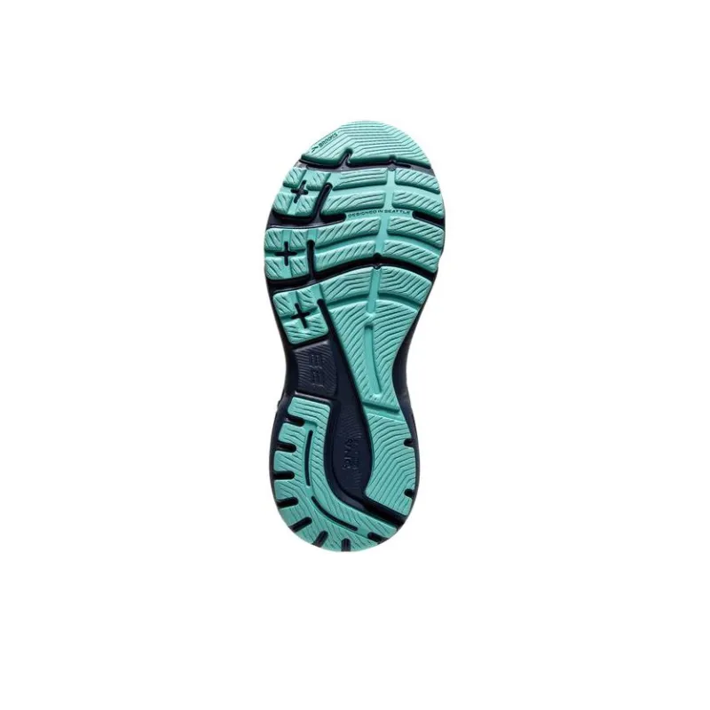 Brooks Adrenaline GTS Cushioning Wear-Resistant Low-Top Casual Running Shoes Men's Green-3