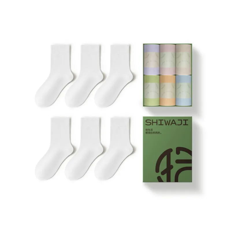 SHIWAJI Women's Mid Calf Socks-3