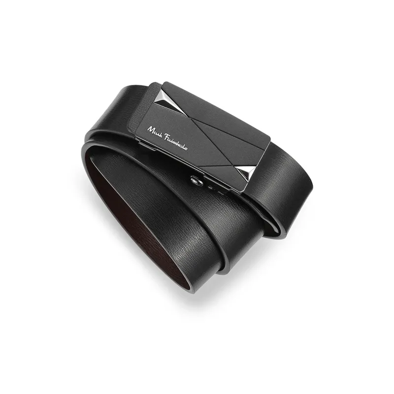 FAIRWHALE Cow Leather Belts Men's Width 3.4CM-4