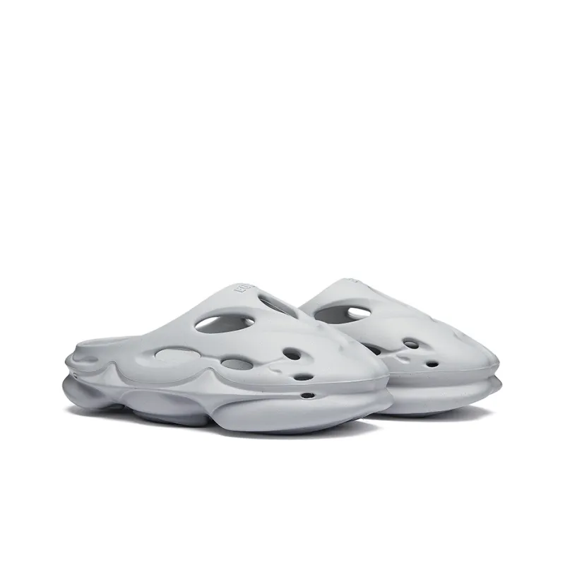 EQLZ EQUALIZER 1100 Slide Slippers Unisex Oyster Mushroom-2