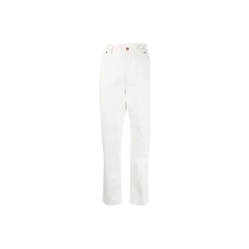 Bonpoint Elasticated-waist Straight-leg Jeans