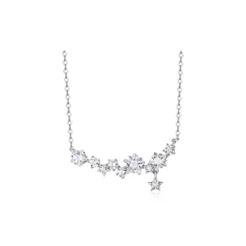 KADER S925 Silver Necklaces Women's Silver White, Goddess Exclusive Box