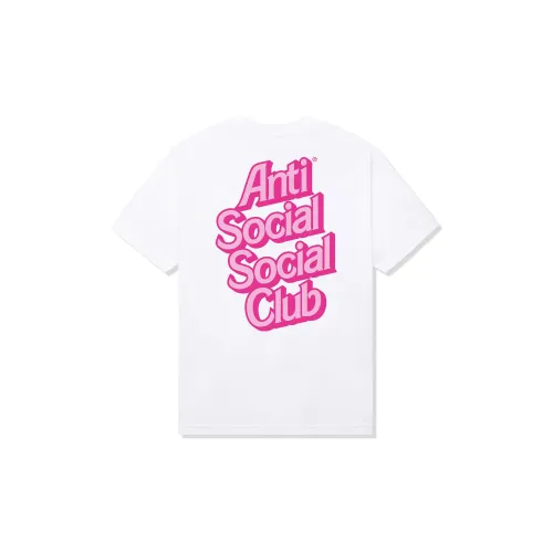 Barbie X ANTI SOCIAL SOCIAL CLUB T-Shirts Unisex White