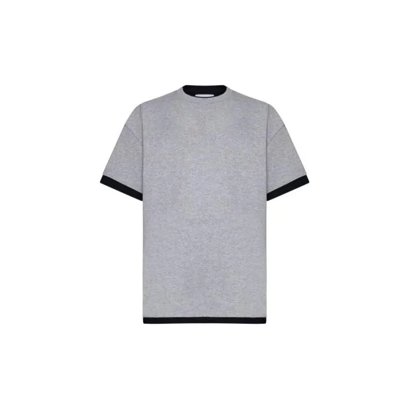 JIL SANDER Logo print Layered T shirt-1