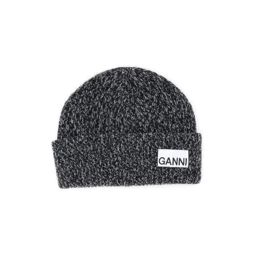 GANNI Beanie Women's Gray