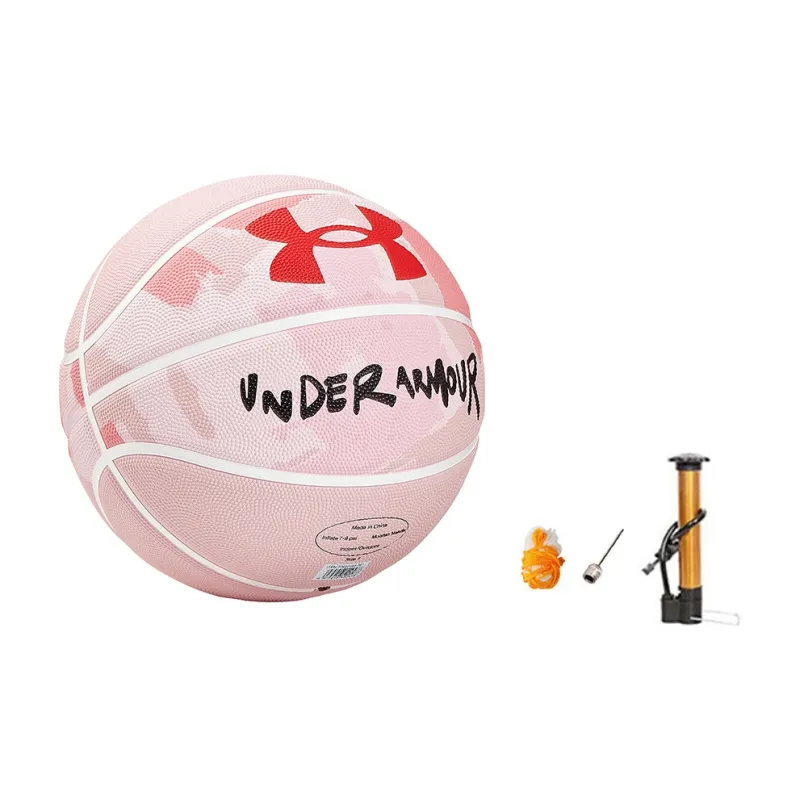 Under Armour Rubber Basketball Sky Pink Size 7 Training Competition Unisex-1