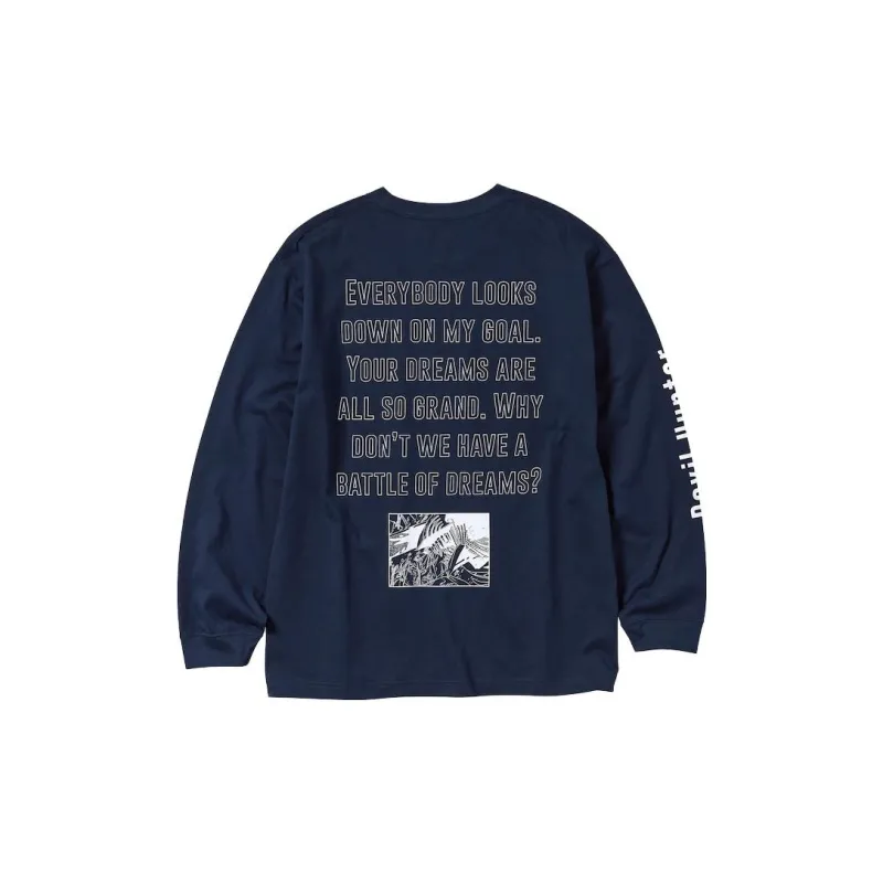 UNIQLO T Shirt Unisex Dark Blue-1