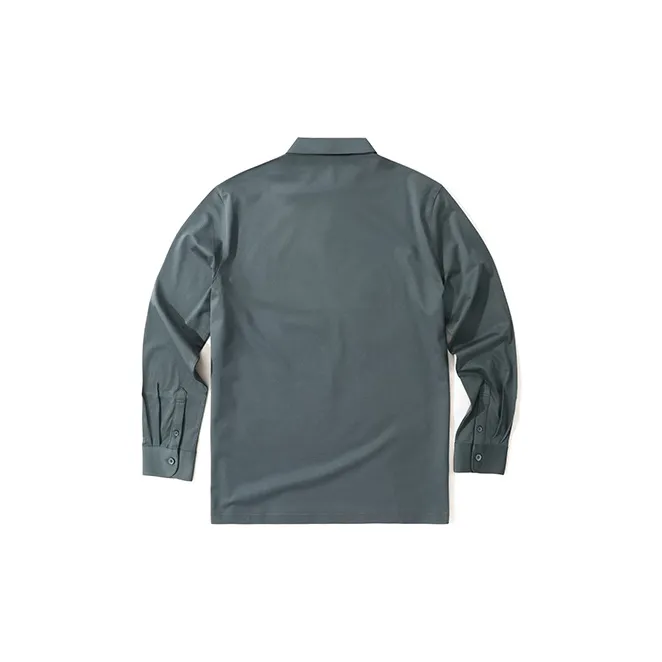 Mr.Bu Polo Shirts Men Moonlight Blue-1