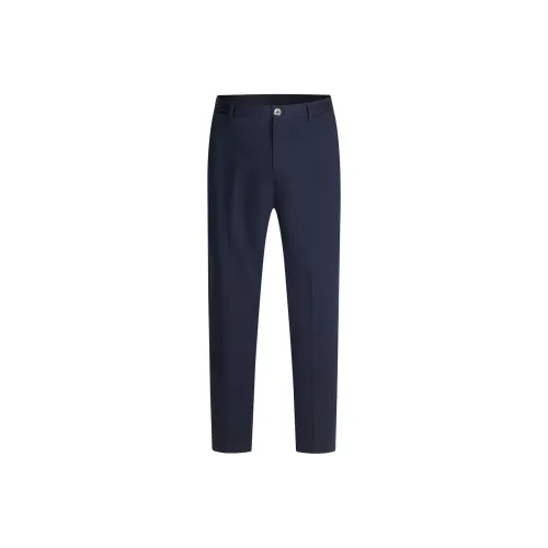 MANGANO Casual Pants Men Navy Blue