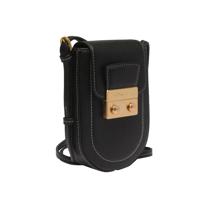3.1 Phillip Lim Pashli Calfskin Crossbody Bag Shoulder Bag Women's Black-1