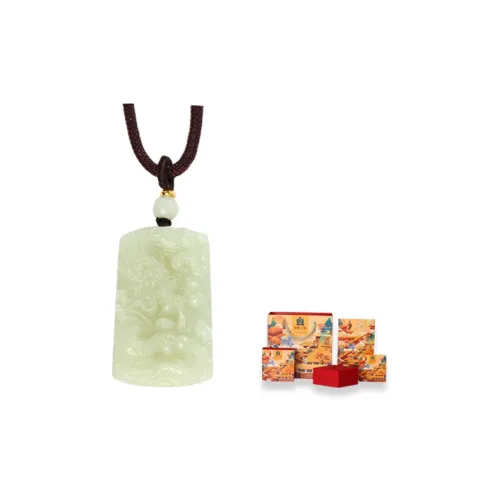 The palace is new Hetian Jade Pendants Unisex