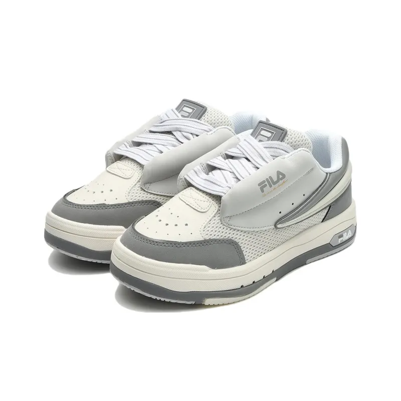 FILA Mix Low Skate Shoes 'Cream White Grey'-1
