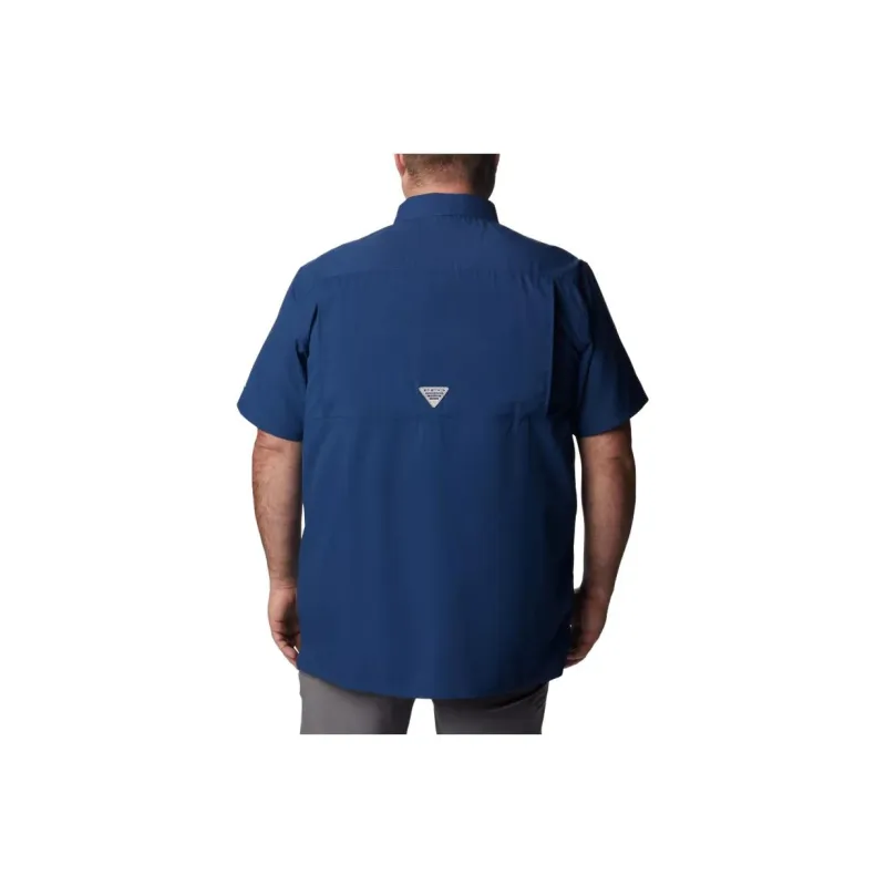 Columbia PFG Slack Tide Shirts Men Dark Blue-1