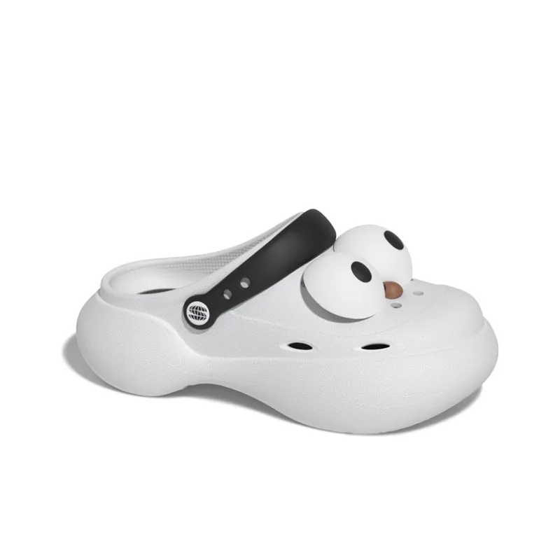 CHIKOKU Cloud X Big Eye Monster Wrap toe Slippers Women's-6