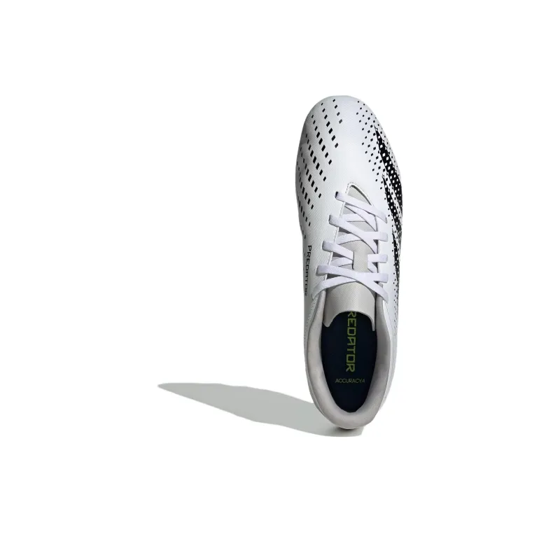 Adidas Predator Accuracy.4 Fg Cloud White Core Black Lucid Lemon-4