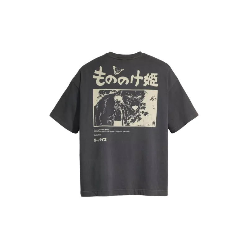 Levis X Princess Mononoke San's Mask T shirt-1