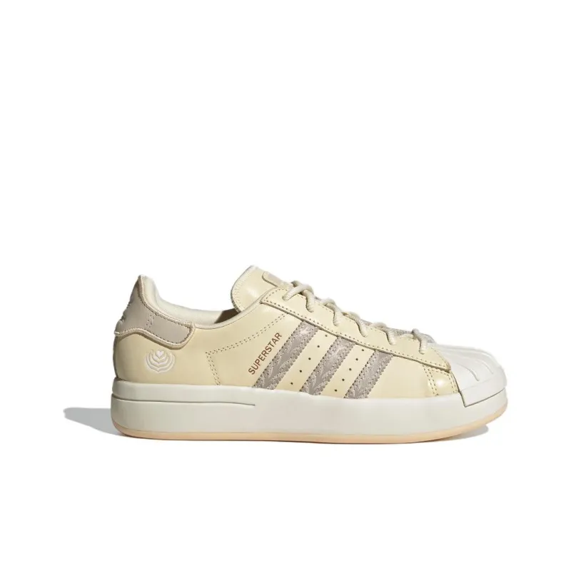 Adidas Originals Superstar Ayoon Shoes 'Beige White Grey'-1
