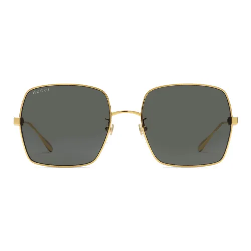 GUCCI Logo lettering Topeka frame Sunglasses