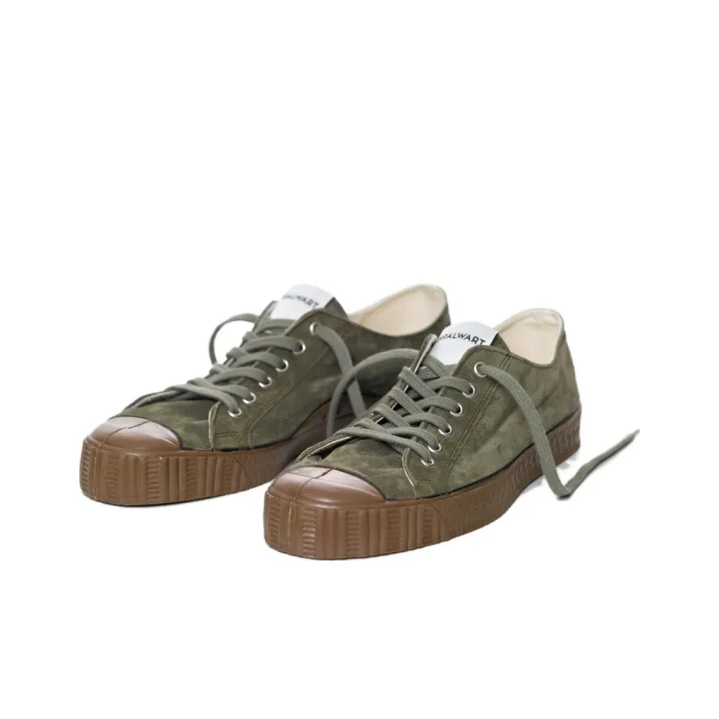 SPALWART Special Low-Top Skateboard Shoes Unisex Olive Green-1