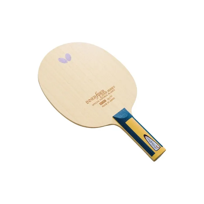 Butterfly All Wood With Carbon Fiber Ping Pong Paddles Slicing Suitable Playing Style Unisex Shakehand Grip-1